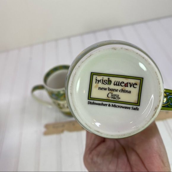 Clara crafts Irish Weave ceramic mugs - Picture 6 of 7
